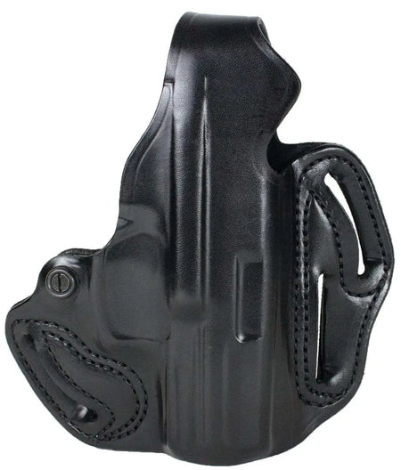 DeSantis Thumb Break Scabbard Black Leather Holster SIG P320C w/ Romeo Sight RH