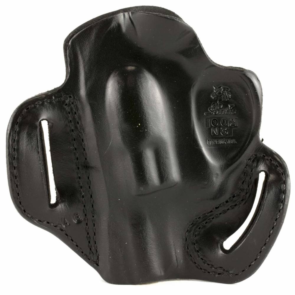 DeSantis Speed Scabbard Belt Holster Ruger LCR Black Open Top Right-Hand