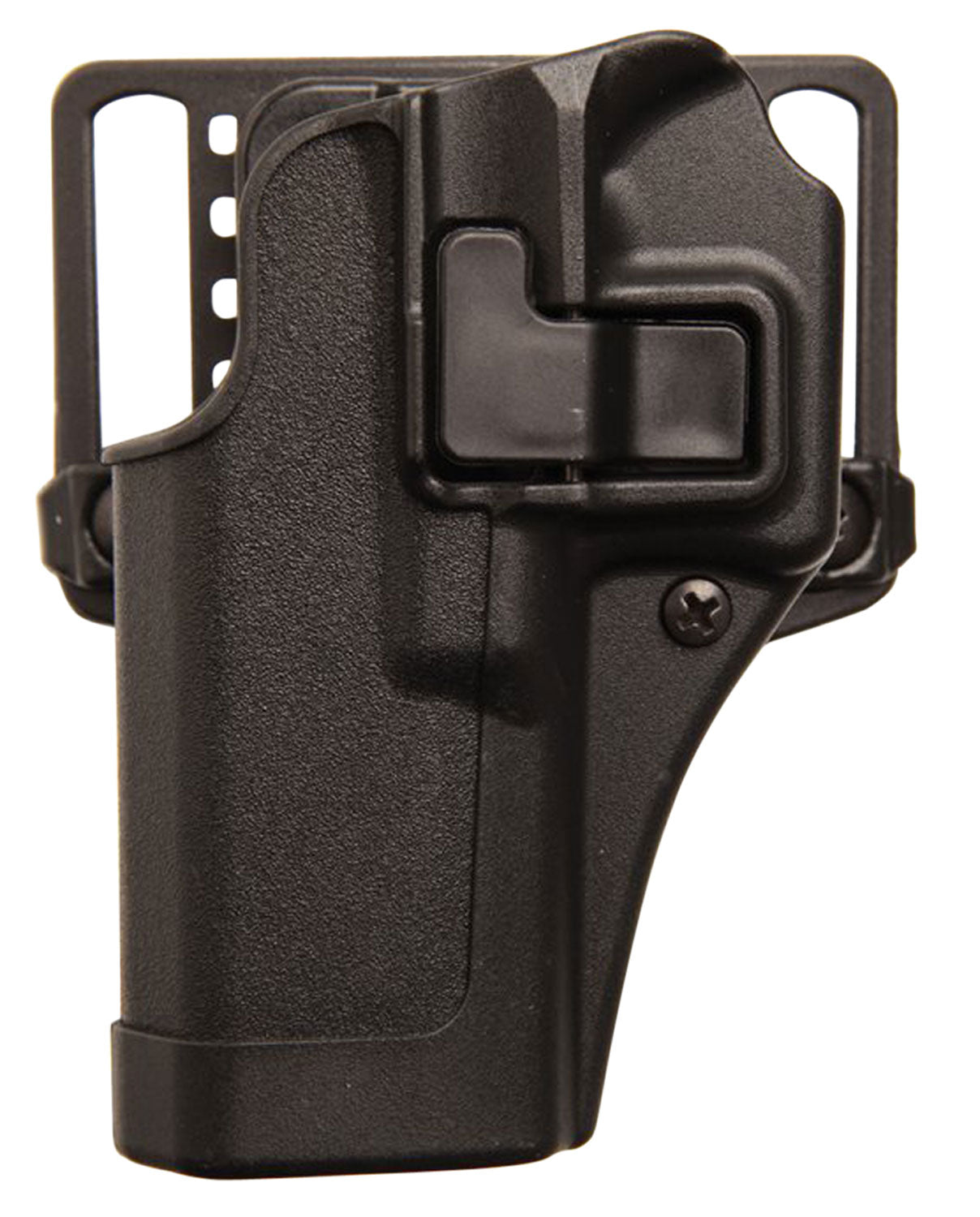 Blackhawk Serpa CQC OWB Holster Matte Black Polymer with Belt Loop and Paddle for Glock 42 Left Hand