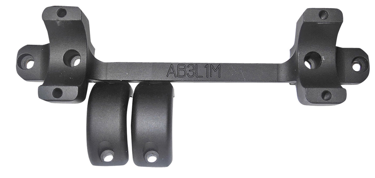DNZ AB3L1M Game Reaper-Browning 1-Inch Rifle Scope Mount and Ring Combo Matte Black