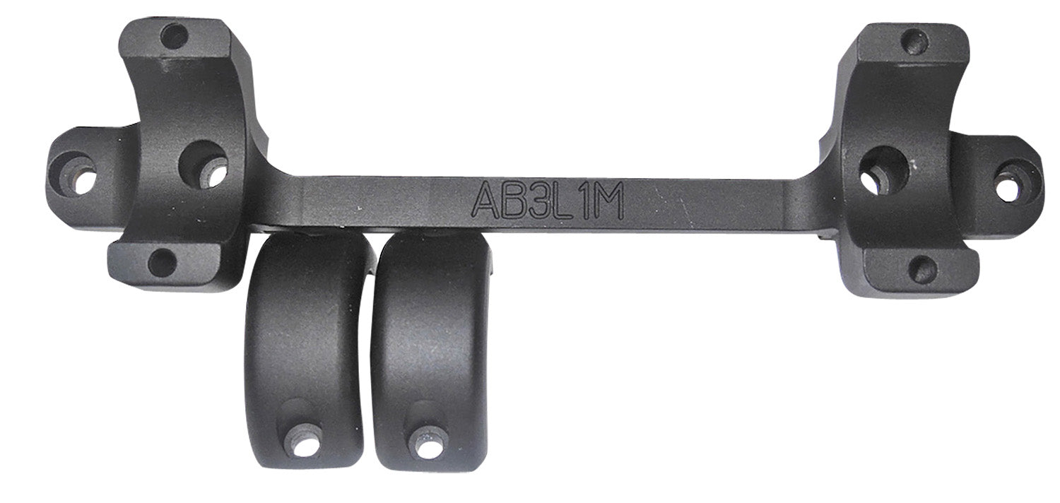 DNZ AB3L1M Game Reaper-Browning 1-Inch Rifle Scope Mount and Ring Combo Matte Black