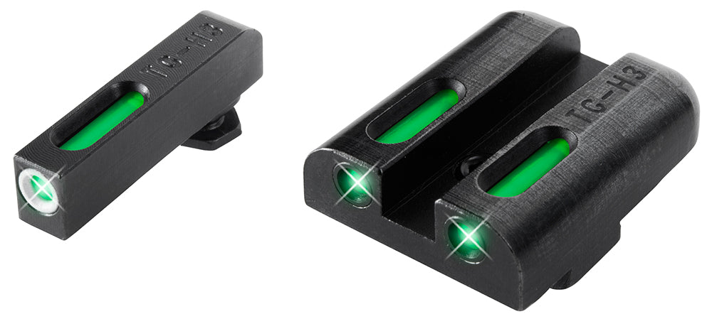 TruGlo TG13GL1A TFX Low Tritium Fiber Optic Night Sight Set Glock 17/19/34/35 Fortress Finish