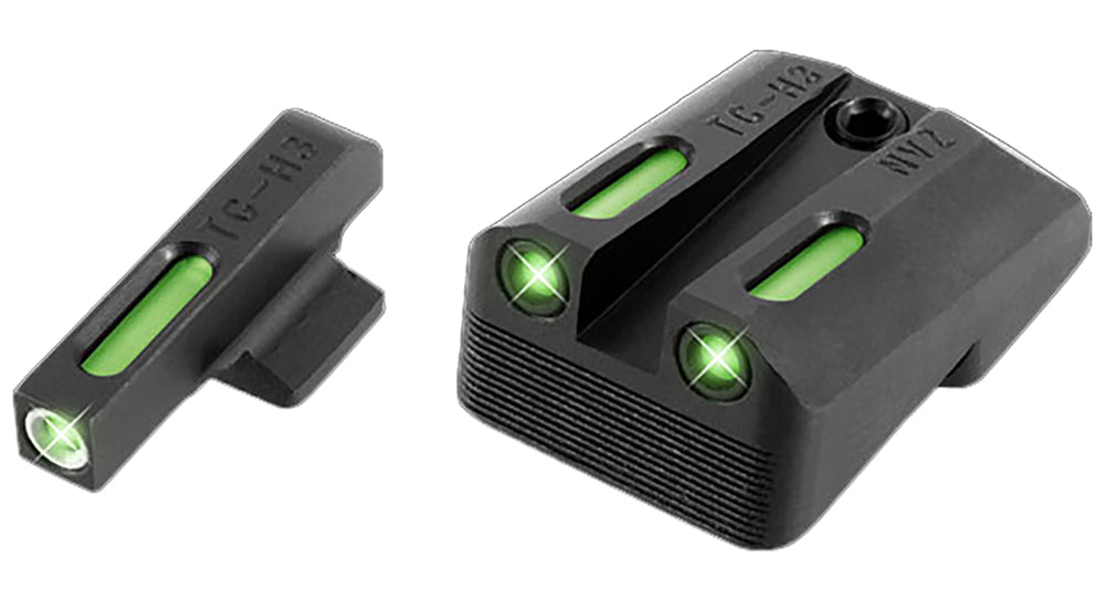 TruGlo TG13NV1A TFX Day/Night Iron Sight Set for 1911 5" Government