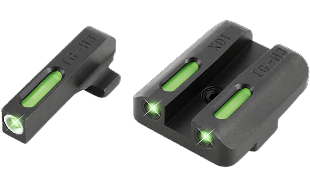 TruGlo TG13XD1A TFX Day/Night Green Tritium Iron Sight Pair