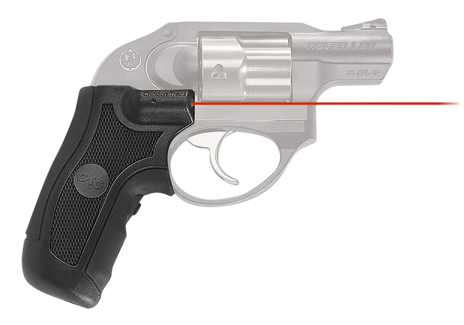 Crimson Trace 0143301 Red Laser Grip Sight Fits Ruger LCR/LCRx Black Polymer