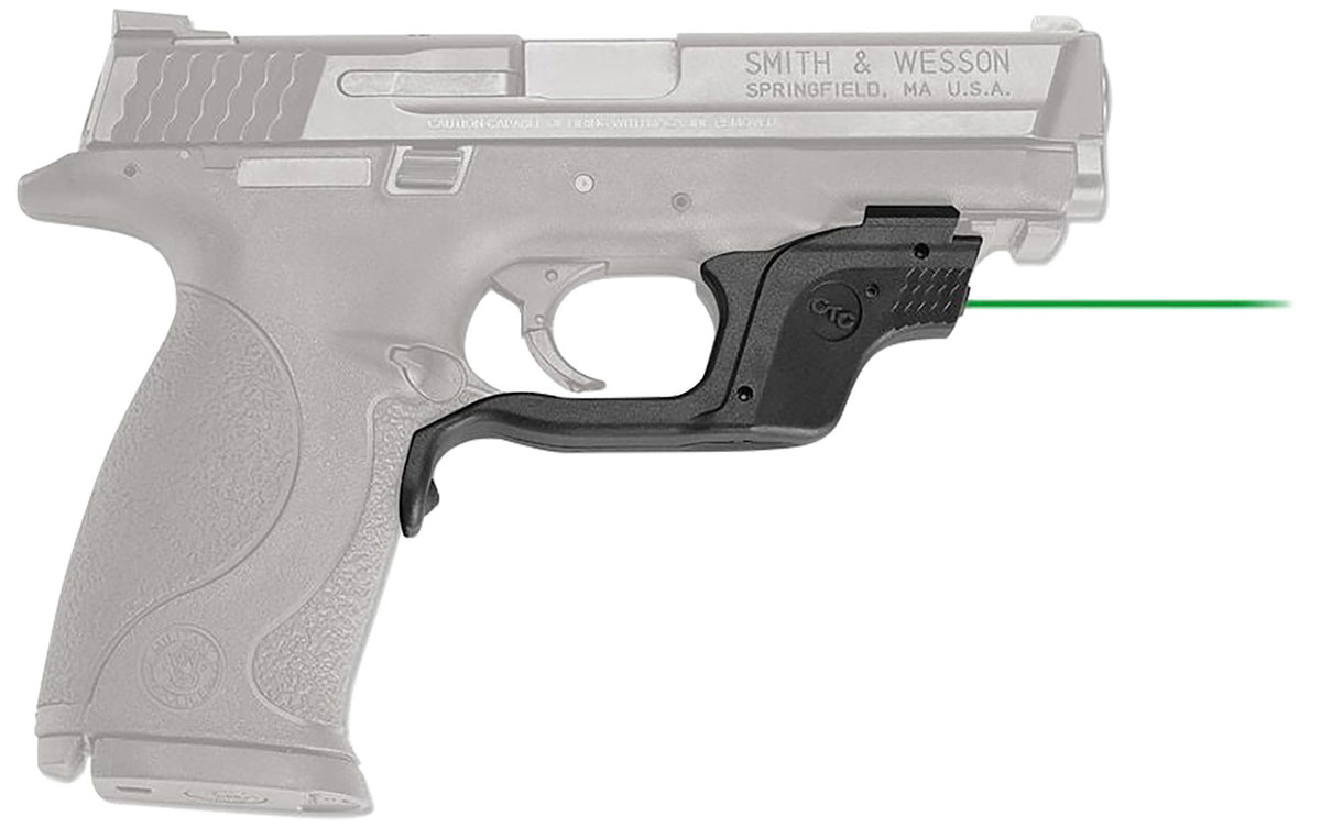 Crimson Trace 0145801 Green Laser Sight S&W M&P Full-Size/Compact Trigger Guard Mount Black