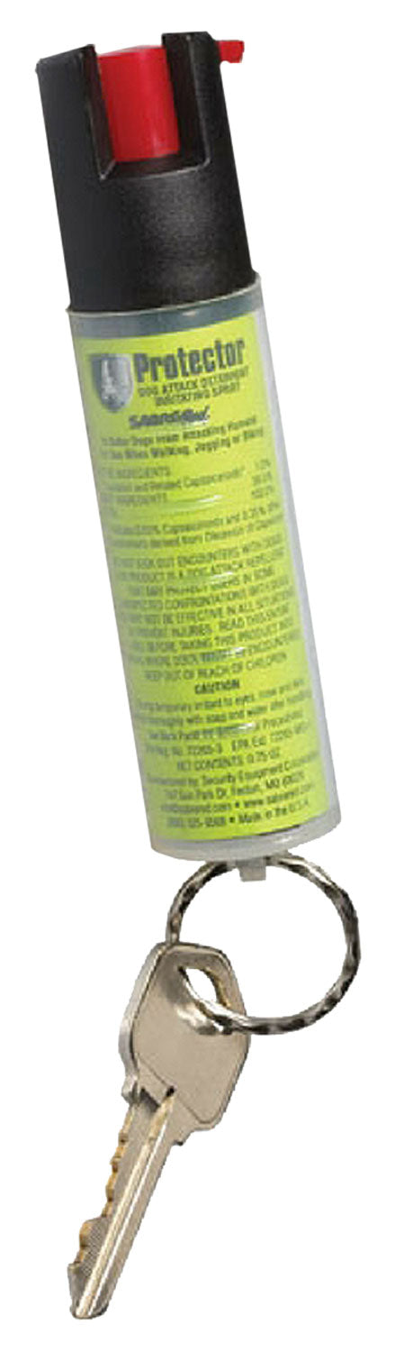 Sabre SRPK02 Dog Spray Capsaicin 0.75 oz 14 Bursts up to 12 ft with Keyring
