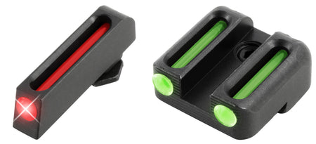 TruGlo TG131G3 Red Front Green Rear Fiber Optic Sight Set Glock 42/43