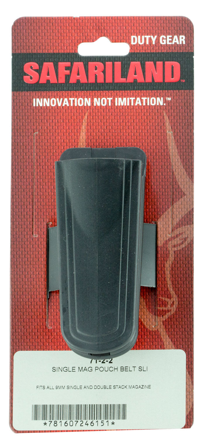 Safariland 7122 Double Mag Belt Slide Pouch Black Polymer for 1.5"-2.25" Belts