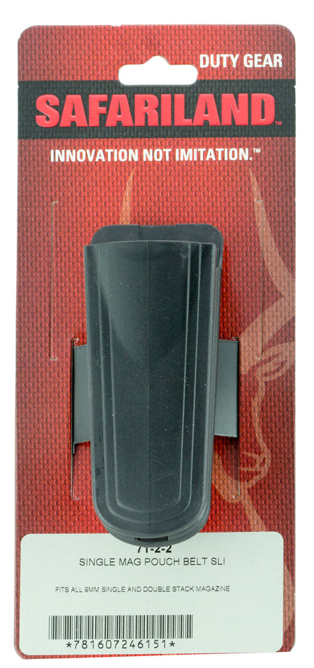 Safariland 7122 Double Mag Belt Slide Pouch Black Polymer for 1.5"-2.25" Belts