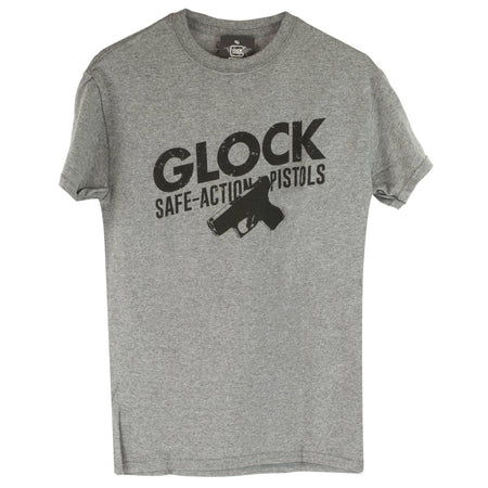 Glock OEM Branded Safe Action Gray Small Shirt