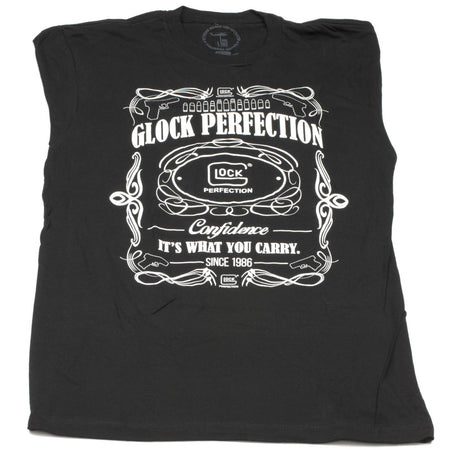Glock OEM Men's Flourish Black Shirt Small