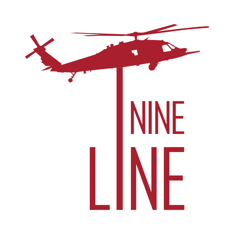 Nine Line Apparel American Flag Black Cotton T-Shirt Small
