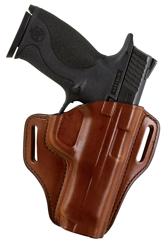 Bianchi Model 57 Remedy Size 01 Tan Leather OWB Belt Holster Fits S&W 36/640 J-Frame 2" Right Hand