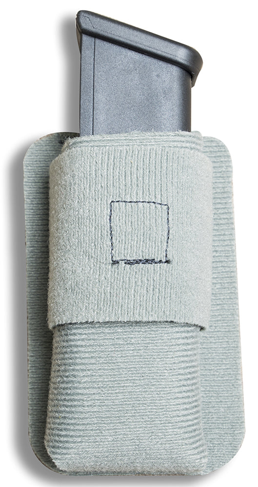 Vertx VTX5110 MAK Tactigami Single Pouch Gray Velcro One-Wrap Belt Loop 45 ACP