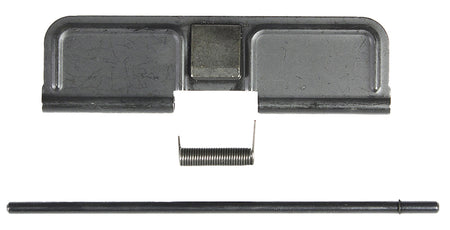 CMMG 55BA6E3 AR-15 Black 6061-T6 Aluminum Ejection Port Cover with Rod and Spring