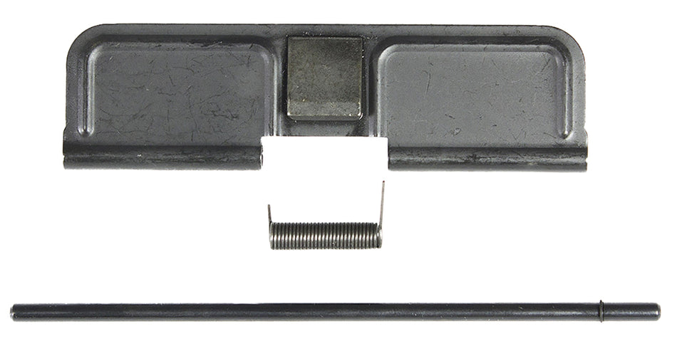 CMMG 55BA6E3 AR-15 Black 6061-T6 Aluminum Ejection Port Cover with Rod and Spring