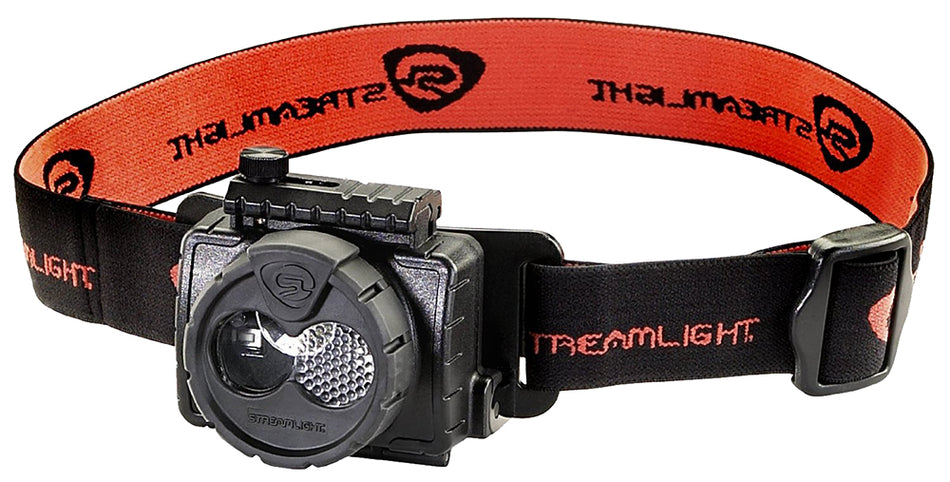 Streamlight 61601 Double Clutch Headlamp 125 Lumens White LED USB Rechargeable Black