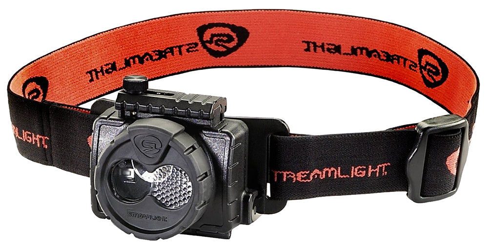 Streamlight 61603 Double Clutch 30/125 Lumen Rechargeable Headlamp Black White LED