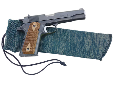 Remington 17269 Handgun Gun Sack 12" Silicone Treated Green Poly