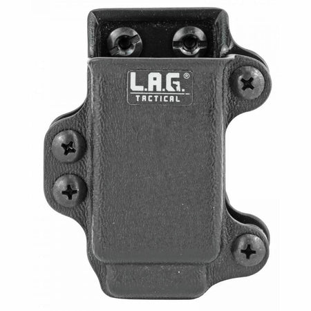 L.A.G. Tactical Single Magazine Carrier Compatible with Double Stack 9mm and .40 S&W Full Size Pistol Mags