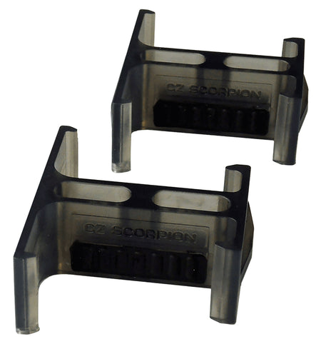 CZ-USA 19888 CZ Scorpion 30rd Magazine Coupler Smoke Finish Plastic