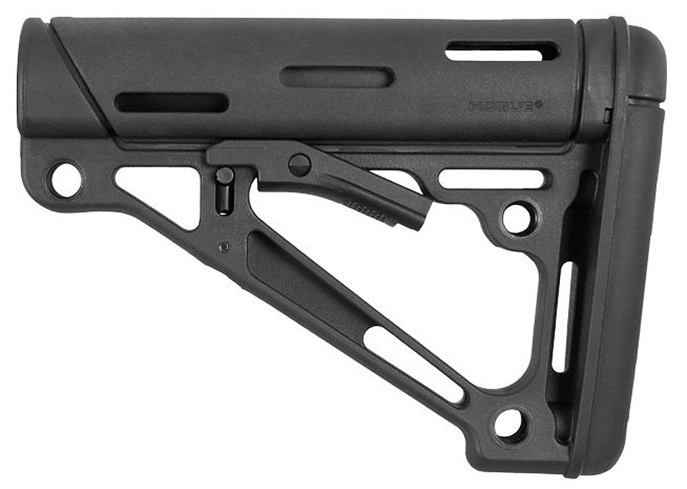 Hogue 15050 AR-15 M16 M4 Black OverMolded Collapsible Stock Commercial Tube
