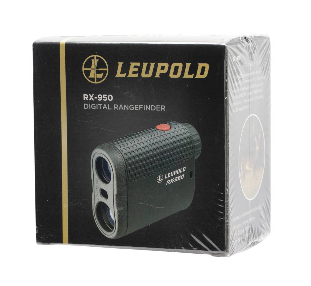 Leupold RX-950 6x Compact Laser Rangefinder Black 367 ft FOV