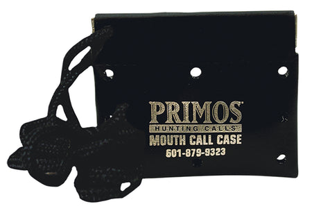 Primos 618 No-Lose Mouth Call Storage Case Black Quiet Spring Hinge 10 Calls