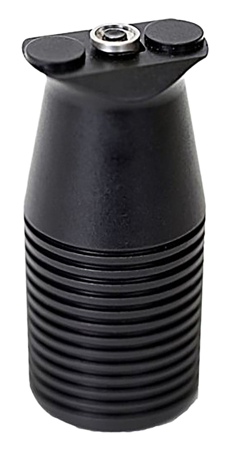 Ergo 4231BK KeyMod Mini Max Vertical Grip Black Ribbed 6061-T6 Anodized Aluminum
