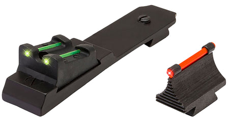 TruGlo TG109 Adjustable Fiber Optic Iron Sight Set Marlin 336 Black