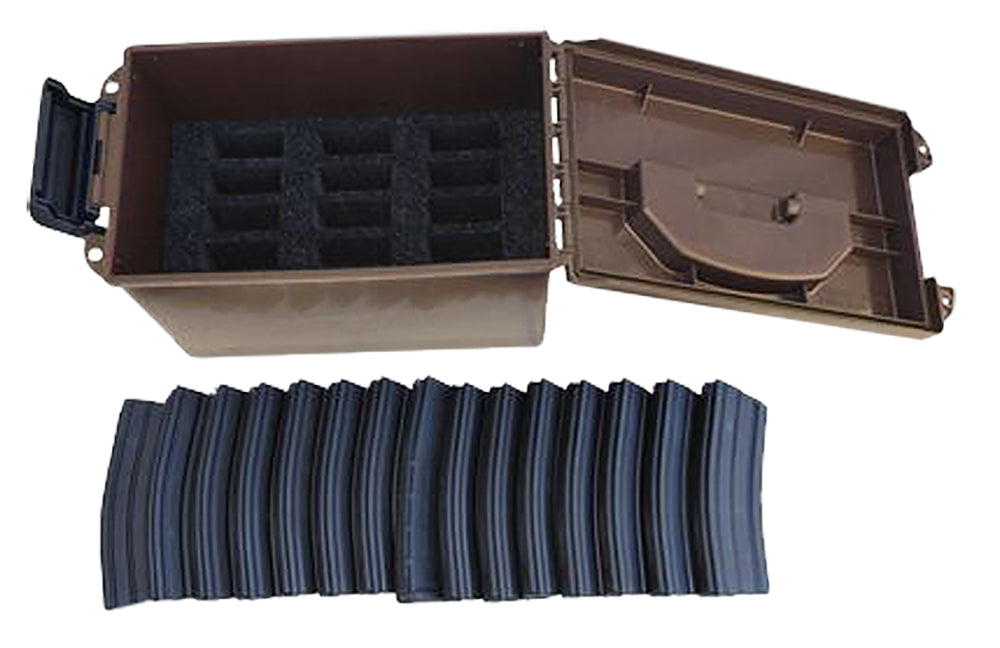 MTM Case-Gard TMC15 AR Platform Tactical Mag Can 5.56mm NATO Flat Dark Earth Polymer