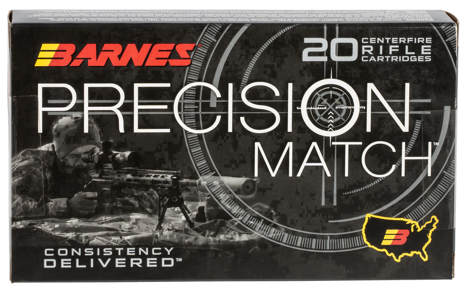 Barnes Precision Match Open Tip Match Boat Tail 220 Grain .300 Winchester Mag 2775 fps 716876150908