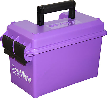 MTM AC50C25 Ammo Can 50Cal Rifle Purple Plastic with O-Ring Seal