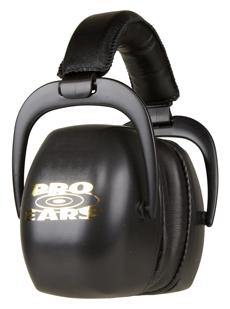 Pro Ears PEUPB Ultra Pro 30dB Passive Hearing Protection Muff Black Adult 1 Pair