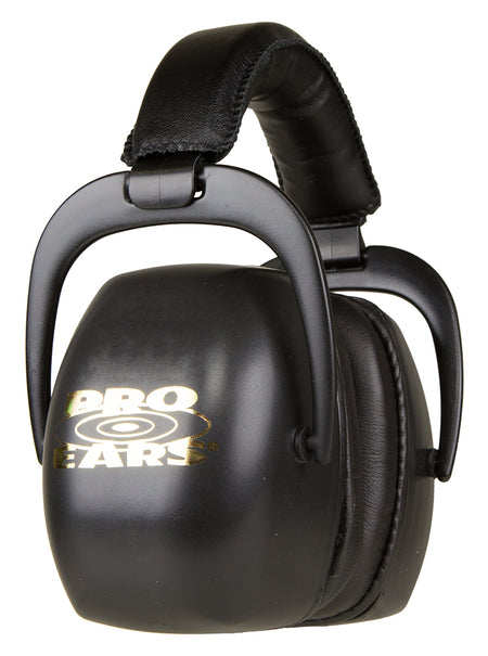 Pro Ears PEUPB Ultra Pro 30dB Passive Hearing Protection Muff Black Adult 1 Pair