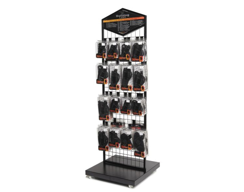 Extreme Duty Holster Display by Bulldog - 58 Piece DropShip