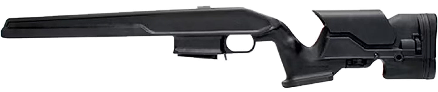 Archangel AA700B Remington 700 Short Action Precision Stock Black Synthetic Aluminum Bed Block Adjustable Cheek Riser