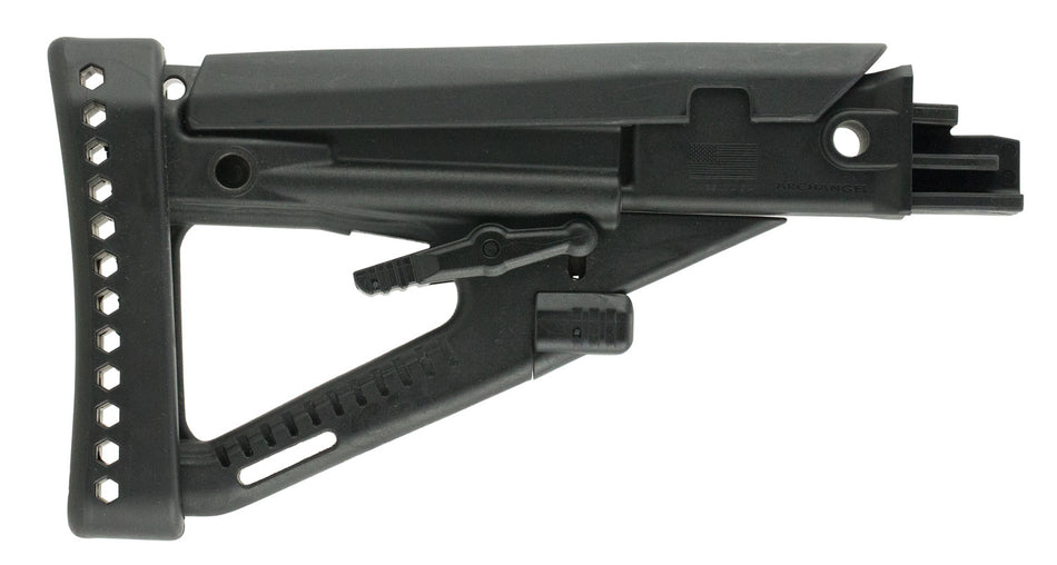 Archangel AA123 Black Synthetic 4 Position OPFOR Adjustable AK-Platform Buttstock
