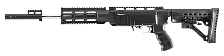 Archangel AA556RNB Ruger 10/22 AR-15 Style Collapsible Conversion Stock Black 6 Position No Bayonet