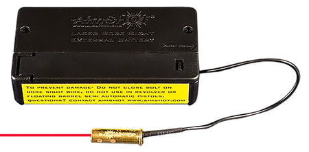 AimShot BSB17 .17 HMR Brass Laser Boresighter with External Battery