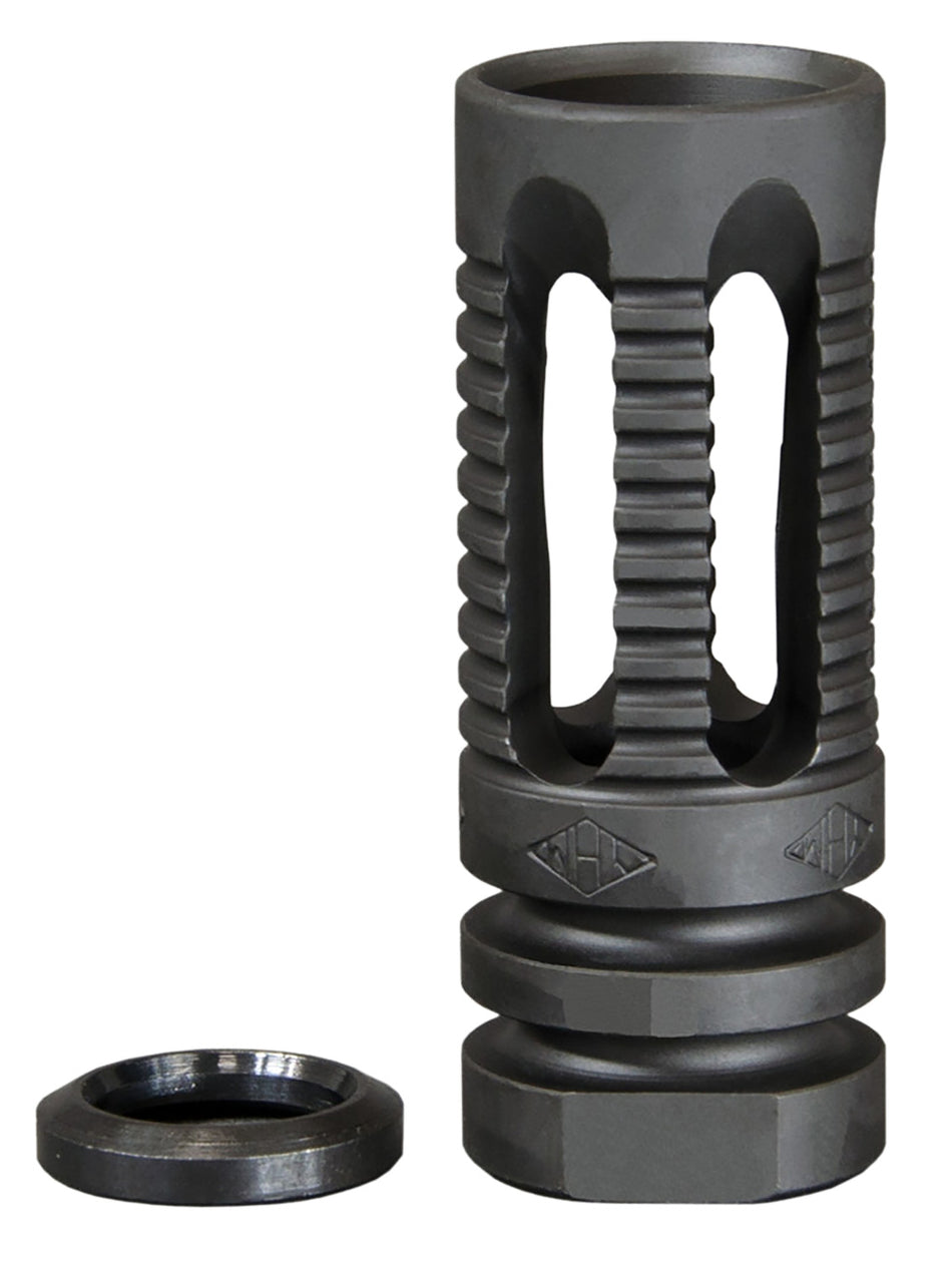 Yankee Hill Machine 285C1 Phantom Flash Hider Black Steel 1/2"-28 TPI 2.13" OAL 5.56 NATO