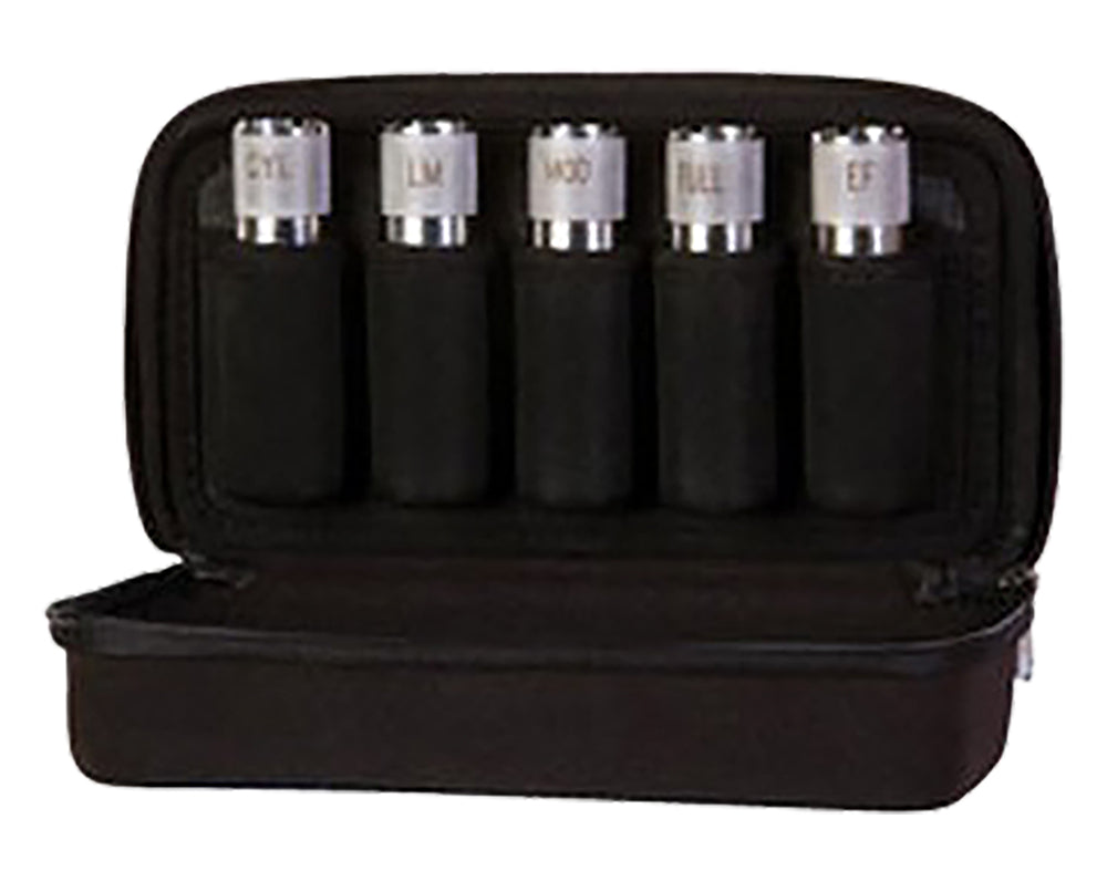 Carlson's Choke Tubes 00400 Nylon Choke Tube Carry Case Black 5-Tube Capacity