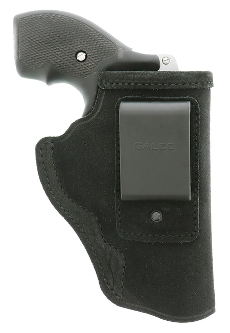 Galco Stow-N-Go IWB Black Leather Fits S&W J Frame/Charter Arms Undercover, Right Hand