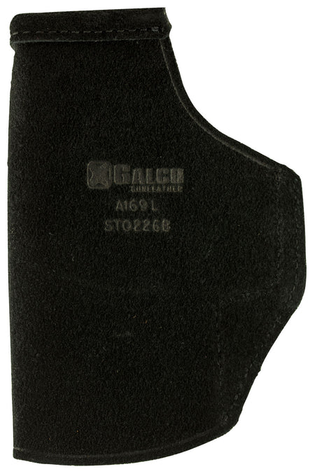 Galco Stow-N-Go IWB Black Leather Fits Glock 19 Gen1-5/19X/23 Gen2-5, Right Hand