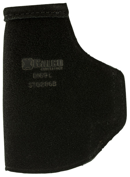 Galco Stow-N-Go IWB Black Leather Fits Glock 26 Gen3-5/27 Gen3-5/33, Right Hand