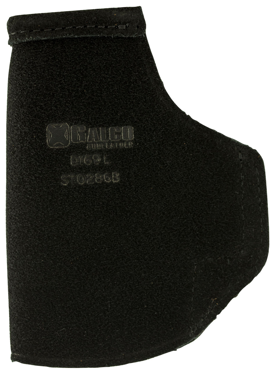 Galco Stow-N-Go IWB Black Leather Fits Glock 26 Gen3-5/27 Gen3-5/33, Right Hand
