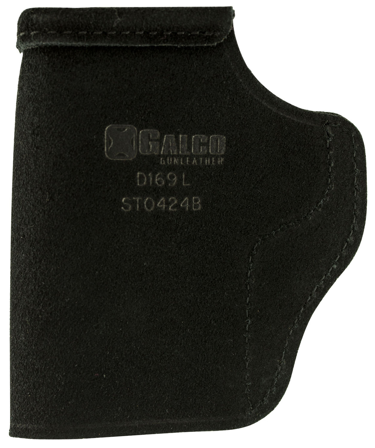 Galco Stow-N-Go IWB Black Leather Fits 1911 3" Barrel Pistols, Right Hand