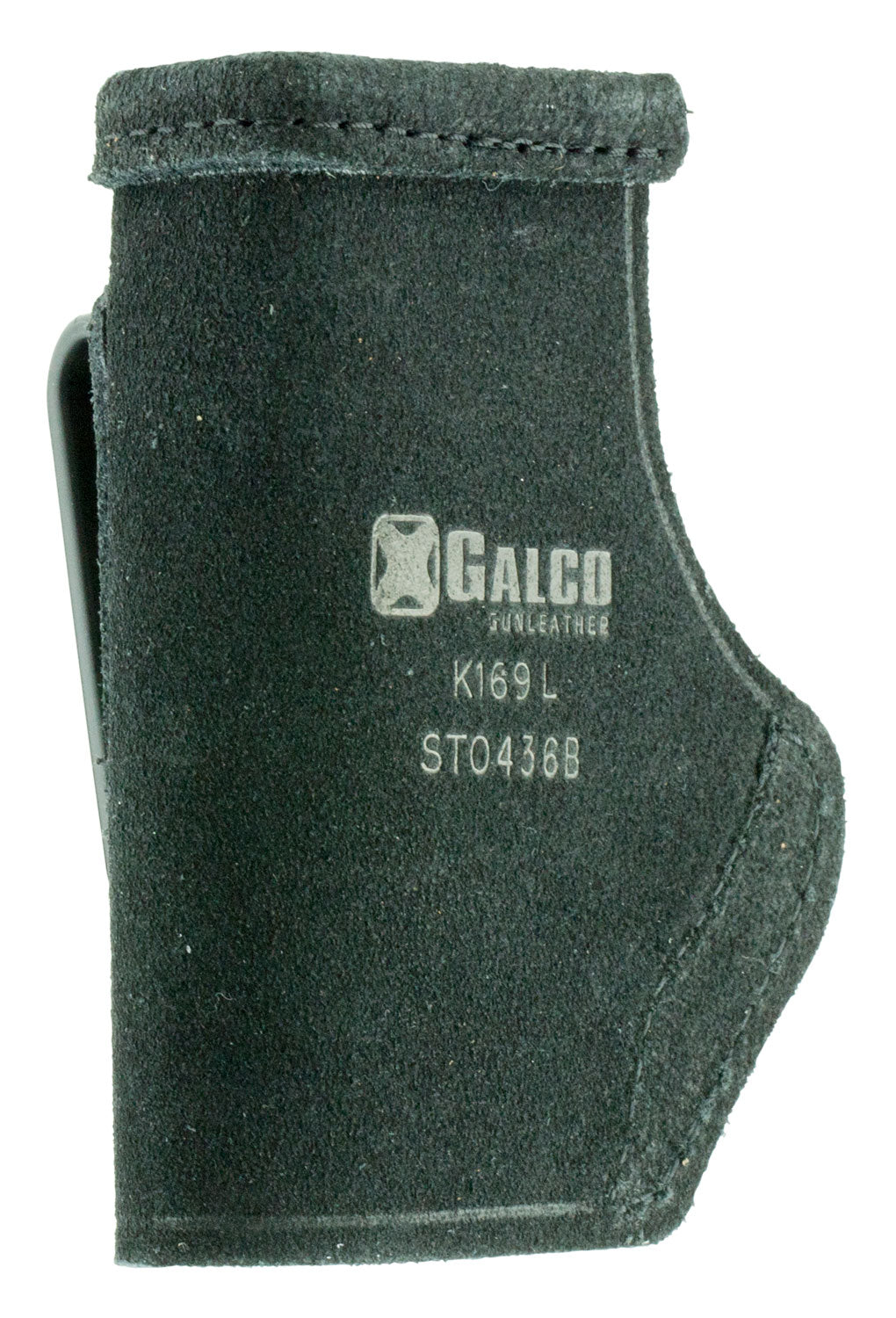 Galco Stow-N-Go IWB Black Leather Fits Ruger LCP/Diamondback DB/KelTec P3AT, Right Hand