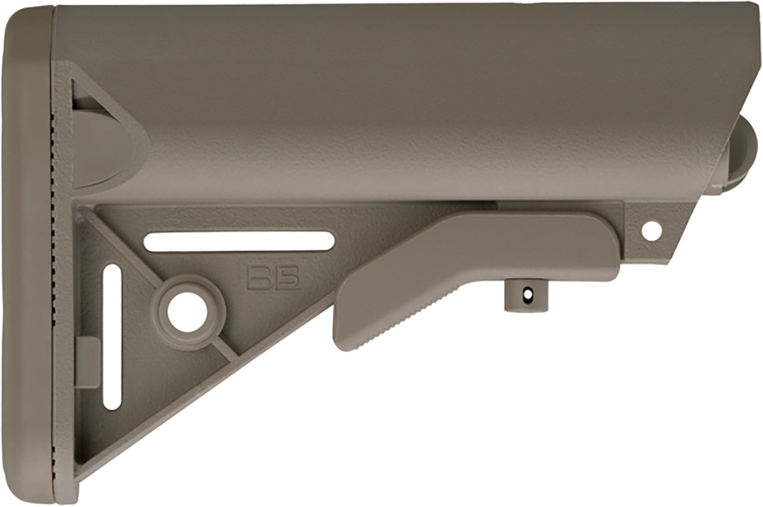 B5 Systems SOP1075 Enhanced SOPMOD AR-Platform Stock FDE Synthetic with Mil-Spec Receiver Extension Compatibility
